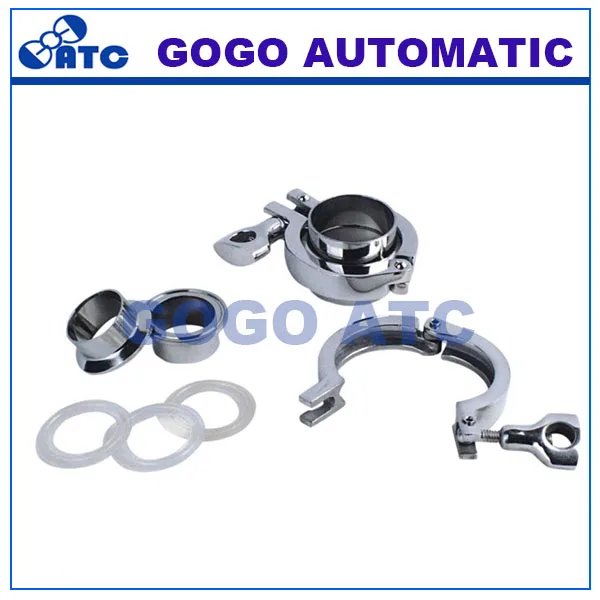 Высококачественный набор труб диаметром 133 мм санитарный тройной зажим 5-1/2 дюйма