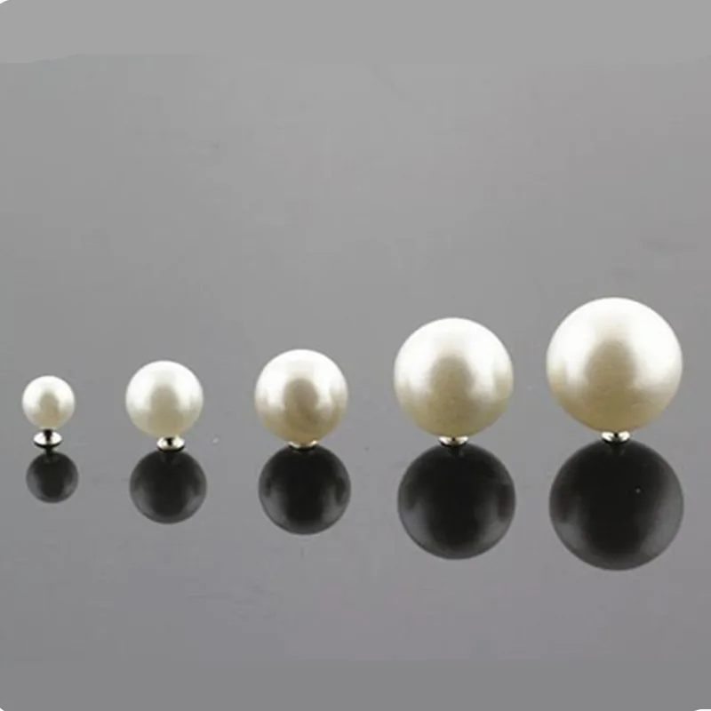 6mm-14mm pearl rivet ABS single hole half imitation DIY coat cap decoration accessories hand press the nail | Дом и сад