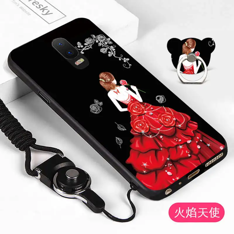 OPPO RX17 Pro Case R17 Cartoon Luxury Soft TPU Silicone Cover Phone CPH1877 RX 17 RX17Pro |