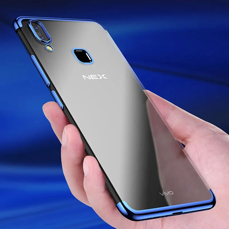 Для естественных NEX S эксклюзивная модная покрытие прозрачный чехол Vivo мягкий
