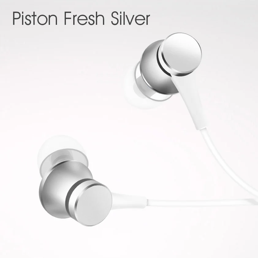 Xiaomi Piston Basic Fresh color Value Edition версия поколения 3-е наушники серии наушники-вкладыши Reddot дизайн награда - Цвет: Piston3 Fresh Silver