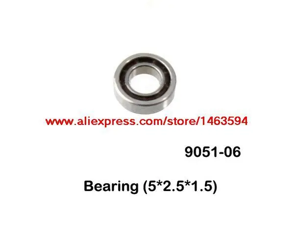 Оптовая продажа, двойные подшипники 9051 9051A DH9051, фотоподшипники 5*2,5*1,5, бесплатная доставка