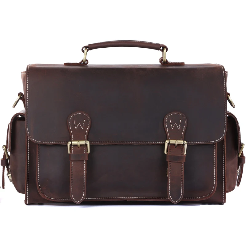 TIDING винтажная сумка для камеры из яловой кожи сумка-мессенджер через плечо DSLR и