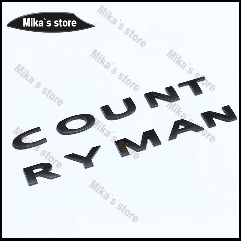 Для BMW Mini Cooper Countryman R60 F60 3D Металл задний багажник слово наклейка с буквами значок