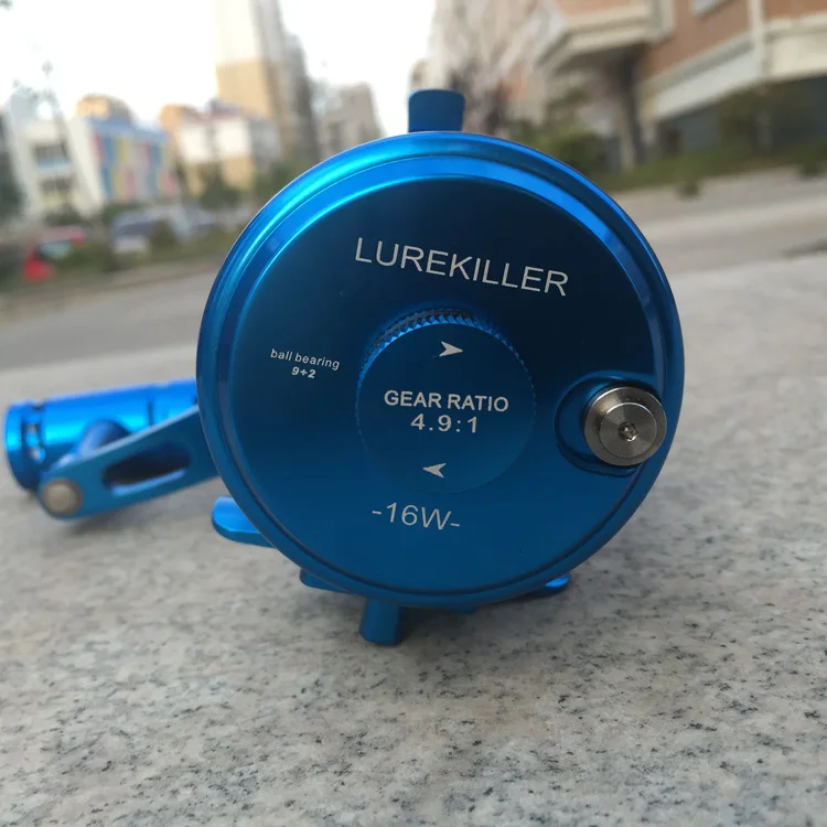 Бесплатная доставка! Катушка для джиггинга Lurekiller 16 Вт передняя катушка с левой и