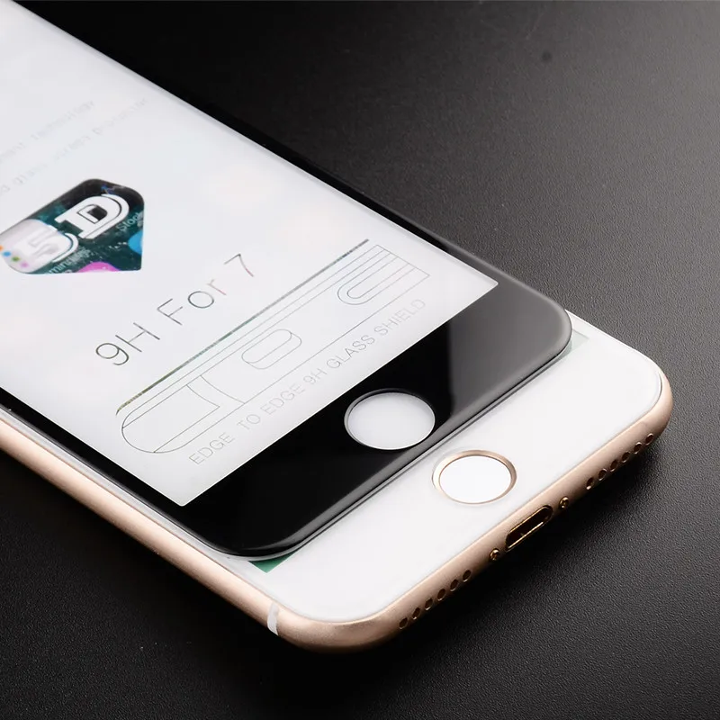 Защитное стекло vopton 5D с изогнутыми краями для iPhone 6 6S Plus закаленное защитное