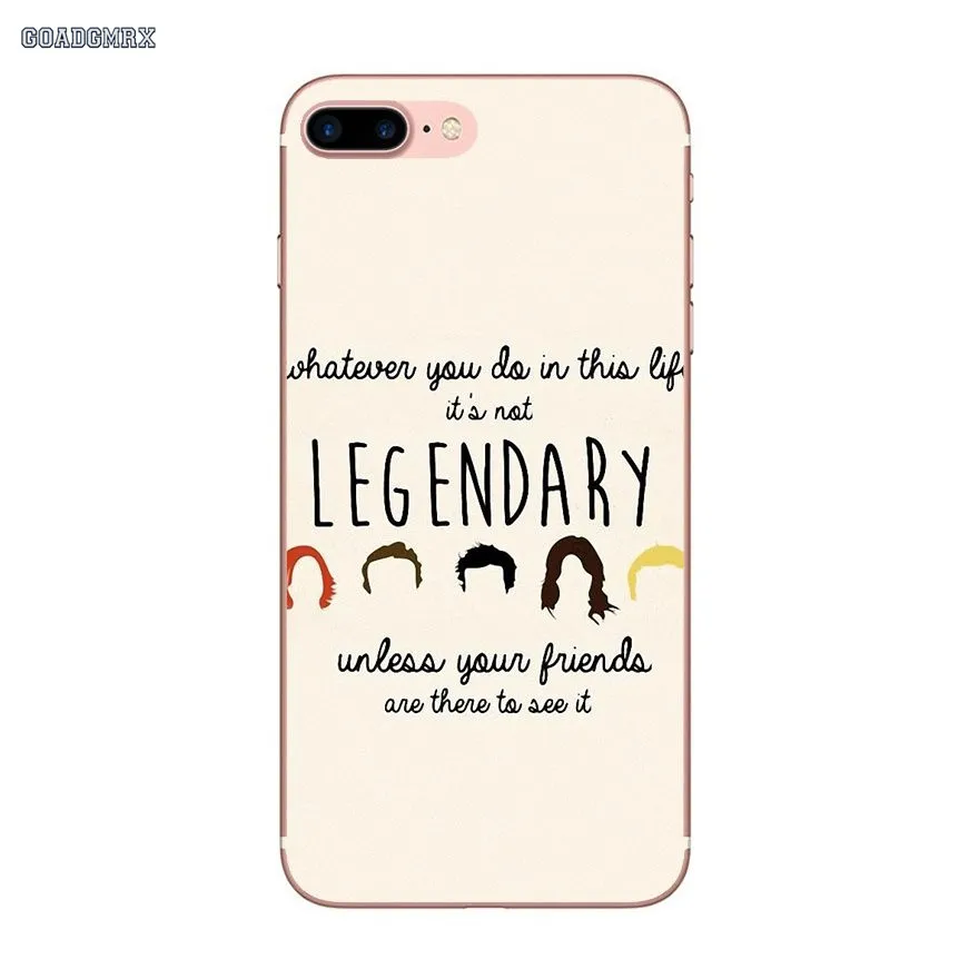 Чехол из ТПУ с надписью How I Met Your Mother Himym для Samsung Galaxy S2 S3 S4 S5 Mini Alpha S6 S7 edge S8 S9 Plus J1 Grand