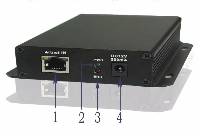 ArtNet to конвертер DMX выход 4 x DMX512 2048 каналов совместимое программное обеспечение