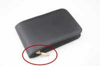 new arrival top quality black color fountain pen roller pencil case holder fit for student office stationery