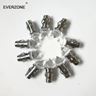 Концевая светящаяся Хрустальная Концевая арматура для оптоволоконного потолка, звездное небо, осветительный эффект, аксессуары, 10 шт.лот