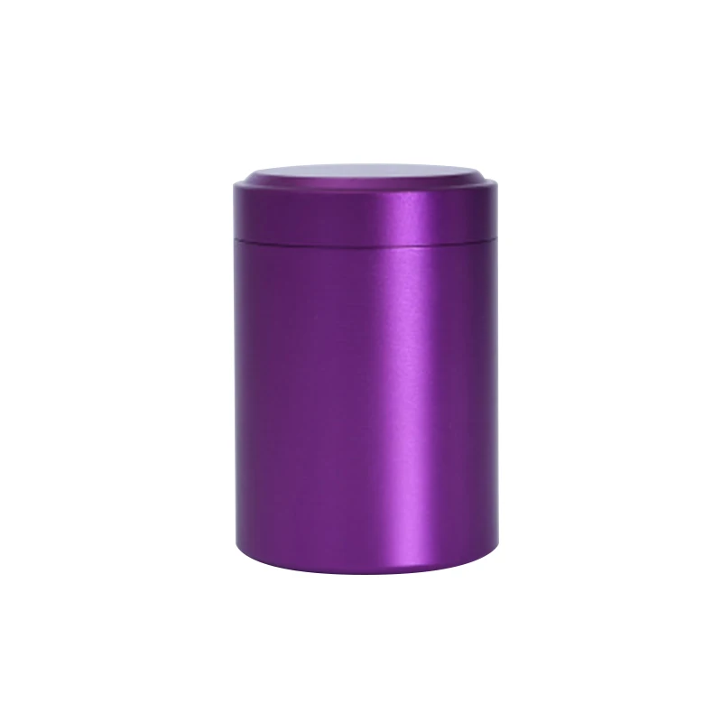 Portable Mini Tea Can Aluminum Herb Stash Jar Seal Smell Proof Container Spice Organizer Storage Pot can CSV | Дом и сад