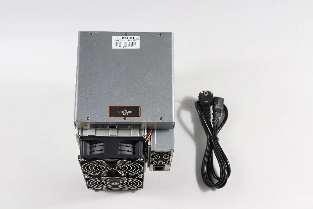 Б/у Майнер BITMAIN DCR Asic Blake256R14 Antminer DR5 35TH/S с блоком питания лучше чем DR3 Z9 Mini WhatsMiner D1