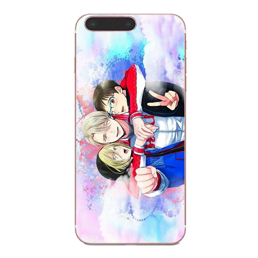Японский Yuri On Ice для Apple iPhone 4 4S 5 5C 5S SE 6 6S 7 8 Plus X XS Max XR мягкий новый