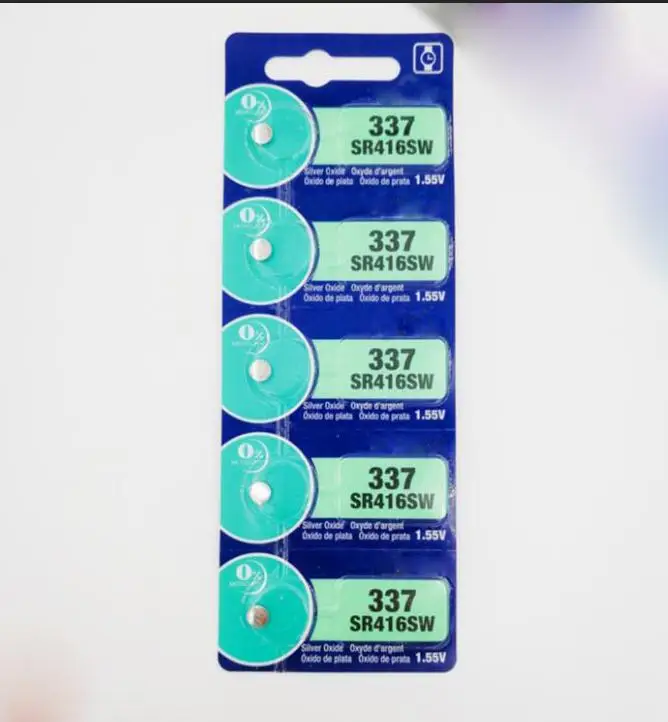 Аккумуляторы 337 SR416SW SR416, 1,5 в, 337