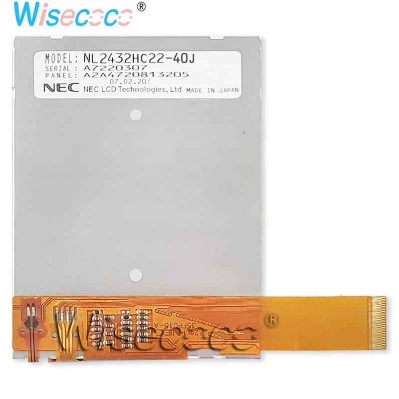 

NL2432HC22-40J 3.5" TFT LCD 45pin for handheld devices and PDAs