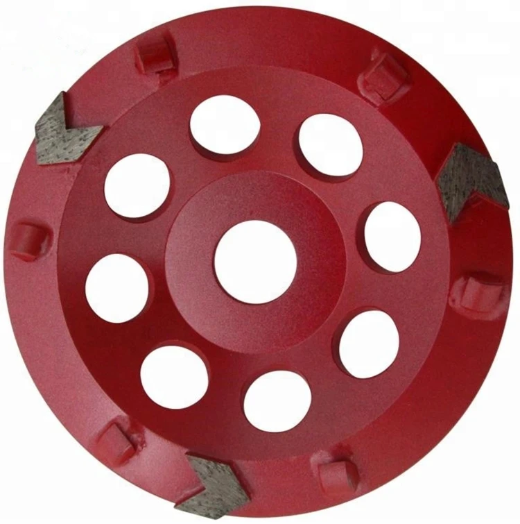 PCD07 D125mm бетонный PCD шлифовальный диск 5 дюймов Напольный коврик алмазная