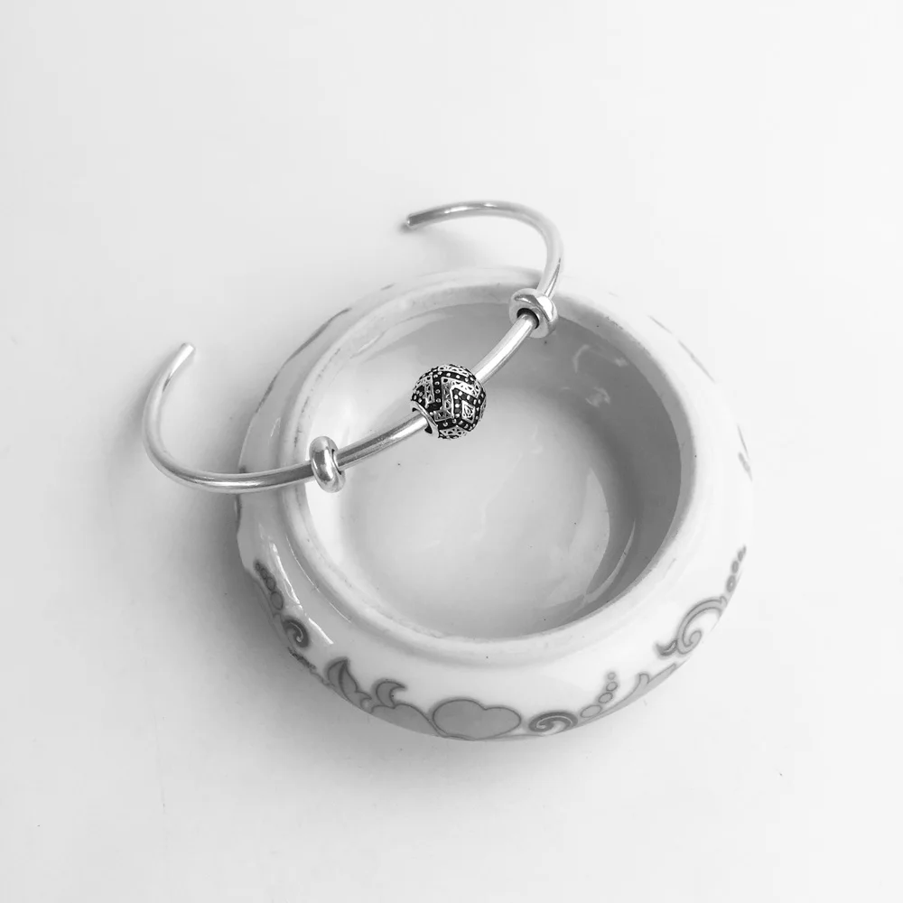 

Bracelet Bangles Panther Tooth Europe Style Fashion Rebel Jewelry Gift For Women,2018 New Good In 925 Sterling Silver Heart