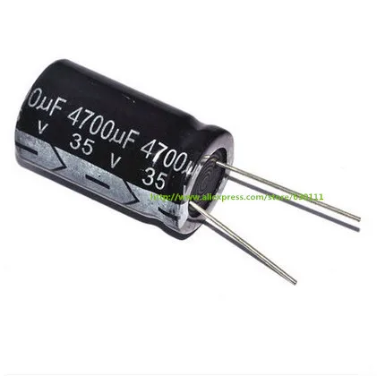 5 шт. 4700 мкФ 35В электролитический конденсатор 35v4700мкф 18х30мм|electrolytic capacitors|4700uf