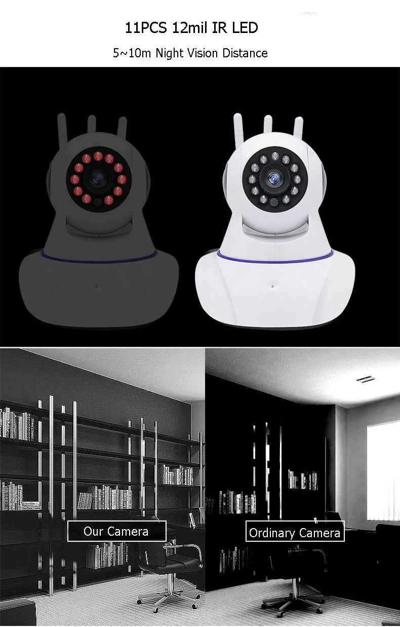 Yoosee Wifi IP камера беспроводная 1080P HD Pan Tilt камера ночного видения 2.0мп сетевая камера двухсторонняя аудио ip-камера безопасности