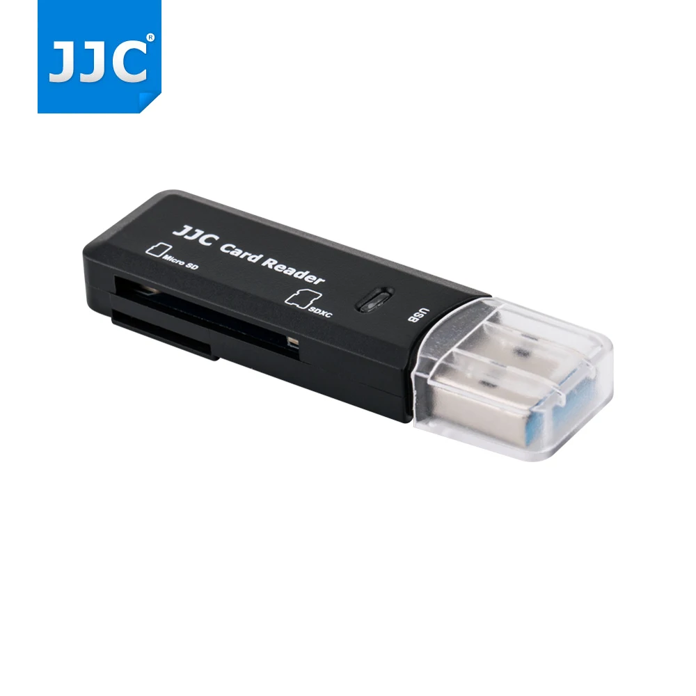 JJC адаптер для чтения карт памяти камеры 5 Гбит/с USB 3 0 SD/Micro SD/TF/SDHC/SDXC Для