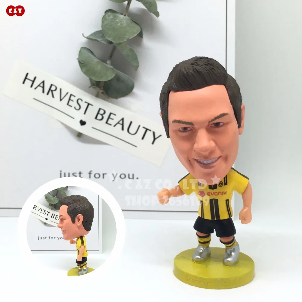 Soccerwe фигурки кукол Футбольные Звезды GOTZE 16 17 BVB подвижные соединения Смола Модель