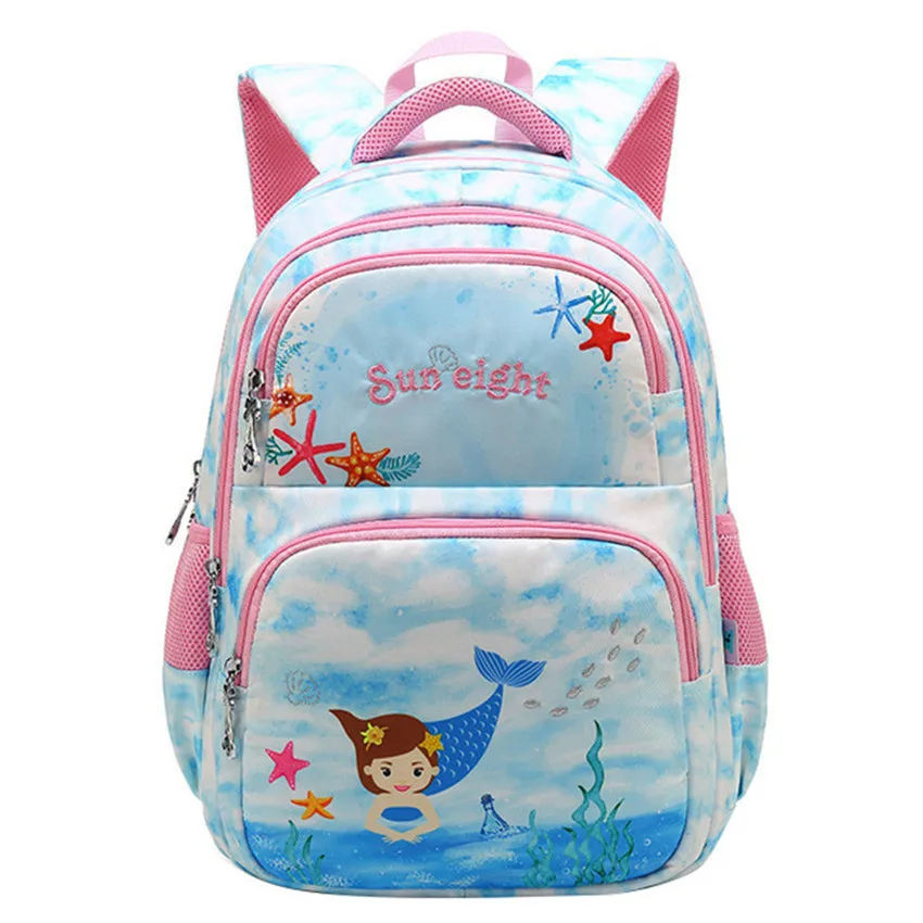 Школьные ранцы для девочек-подростков, легкий водонепроницаемый детский ортопедический рюкзак, школьные сумки