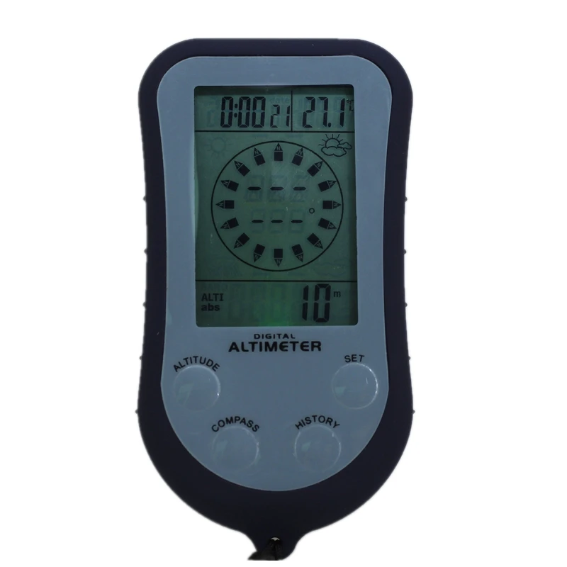 Многофункциональный цифровой альтиметр компас термометр прогноз погоды