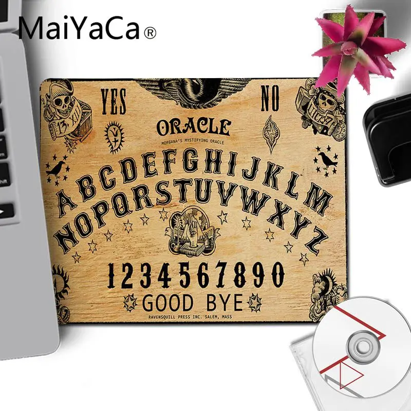 MaiYaCa Ouija комфортный маленький коврик для мыши игровой коврик для мыши клавиатуры коврик для мыши Аниме Коврик для украшения рабочего стола Нескользящий Резиновый Коврик