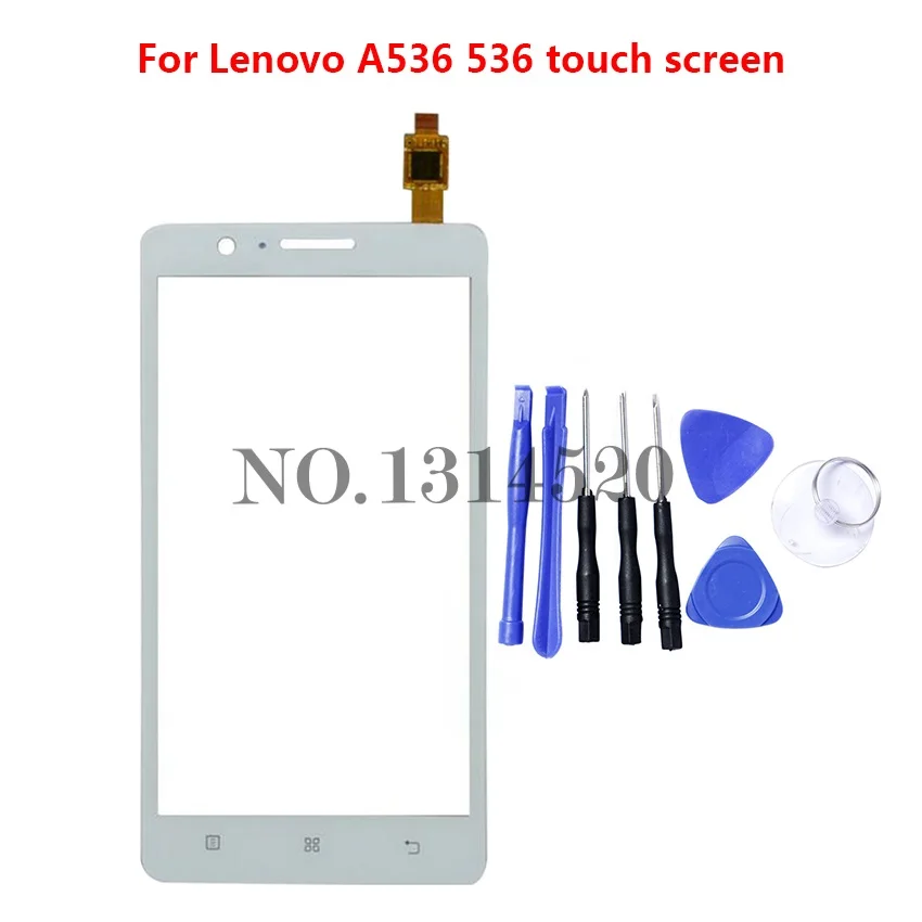 Сенсорный экран для lenovo A536 A358 дигитайзер передней Стекло сенсорный Панель на