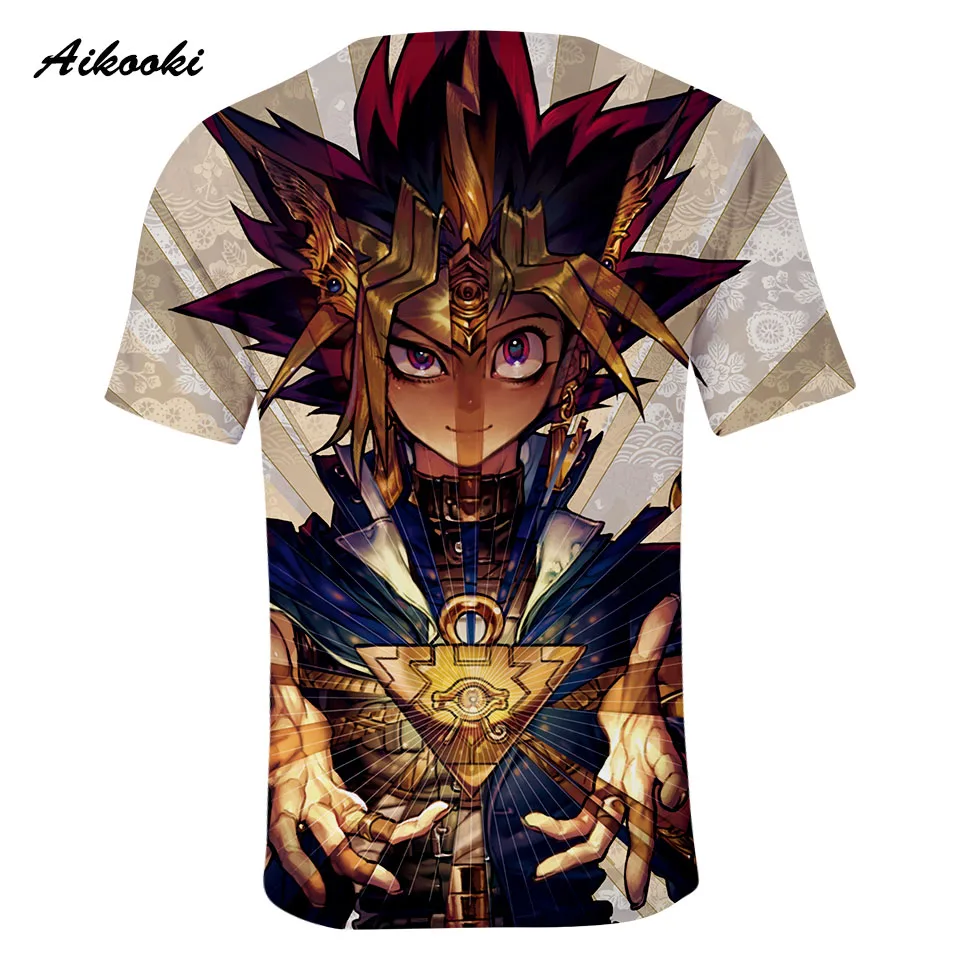 Aikooki Yu Gi Oh 3D футболка для мужчин/женщин футболка с 3D принтом брендовые дизайнерские футболки топы для мальчиков/девочек футболки крутые рубашки топ одежда