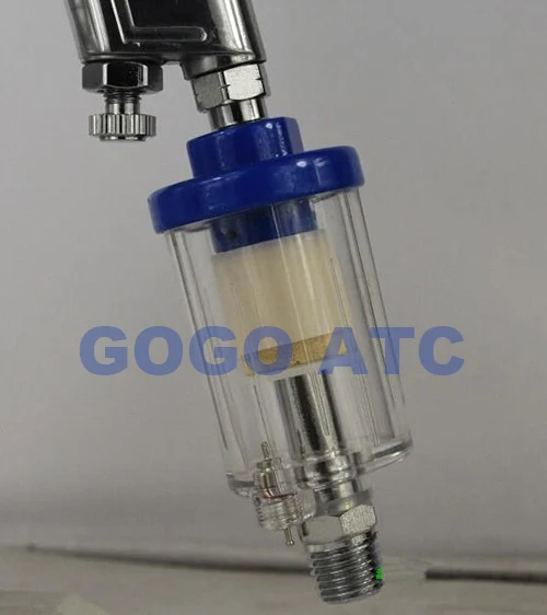 Мини-воздушный фильтр GOGO с медным пневматическим распылителем запасные части