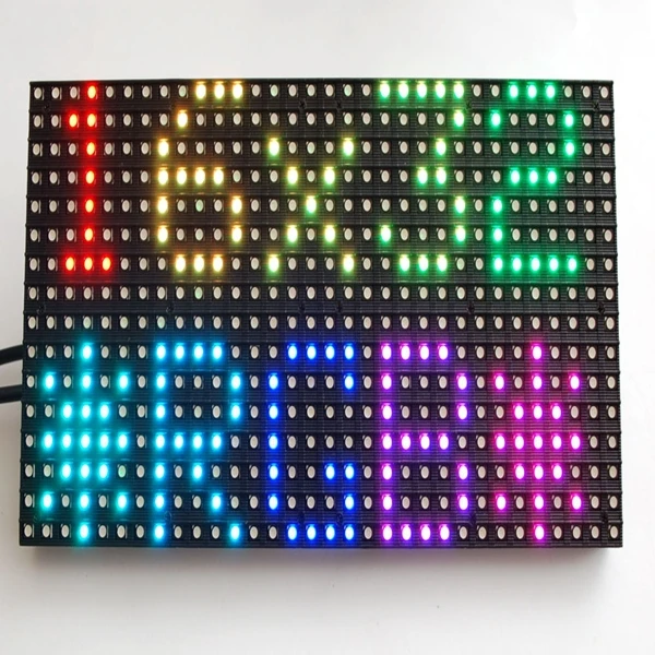 Leeman Промышленности P10 RGB SMD 16x32-светодиодный пиксель матричный дисплей 3 шт. 5050