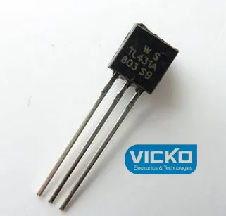 [YK] 100 шт. TL431A TL431 431 ws431 К 92 TO92 Программируемый Напряжение справки переключатель|switch