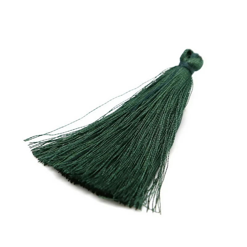 Шелковая кисточка Очаровательное ожерелье серьги кисточки отделка сделай сам