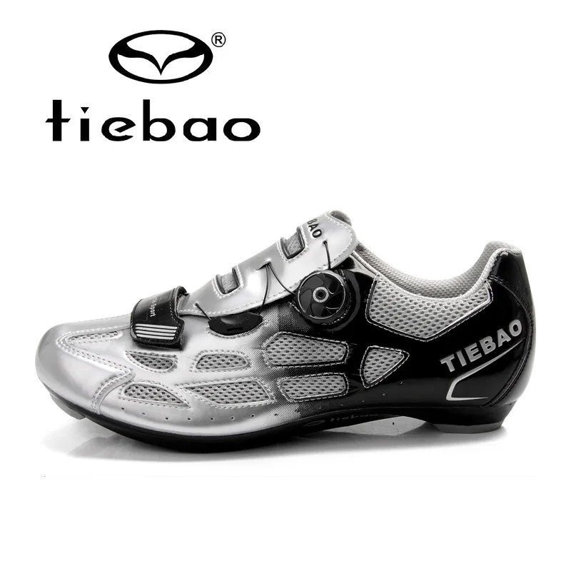 Кроссовки TIEBAO мужские для велоспорта самоблокирующиеся регулировка вращения