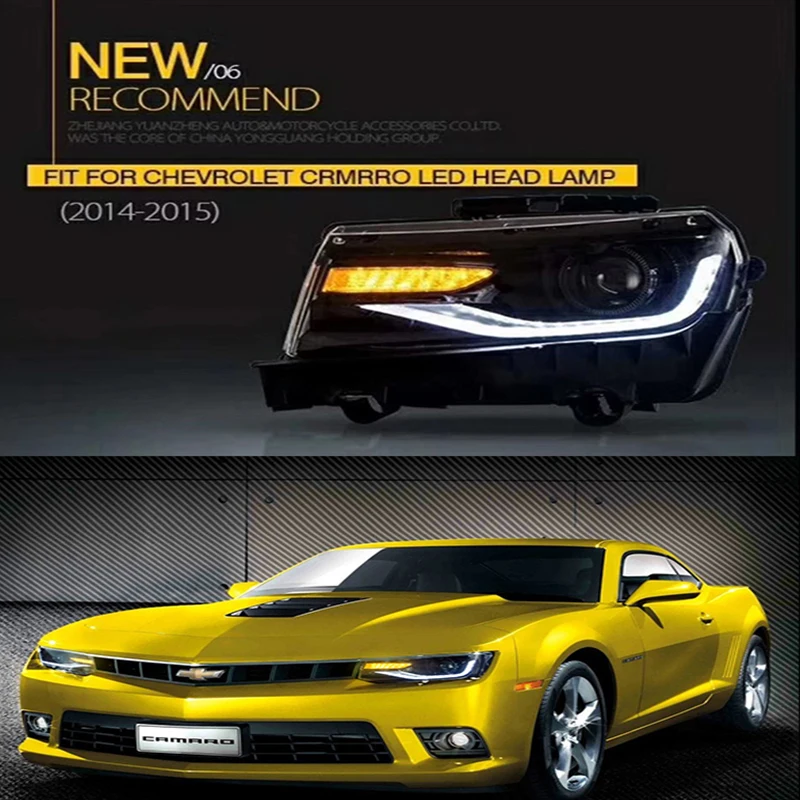 Заводская Автомобильная фара для автостайлинга автомобильная Chevrolet Camaro