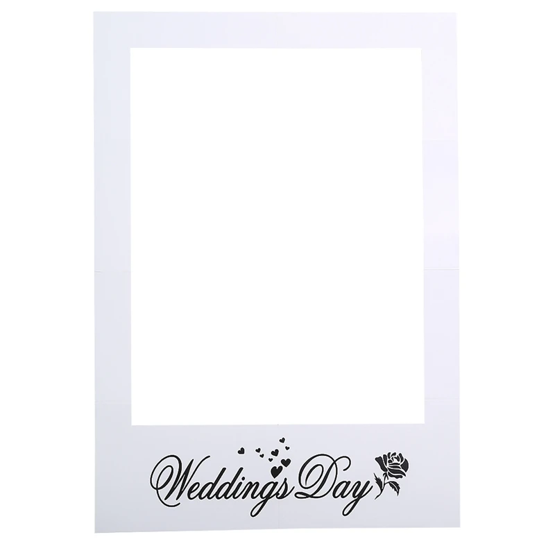 Высококачественный прямоугольник реквизит для фотосессии стенд реквизит рамка для фотографий Свадьба День рождения аксессуары для украшения