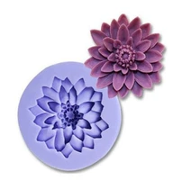 limited cake decorating tools the new fondant cake mold round flower shape of green food grade liquid chocolate biscuit