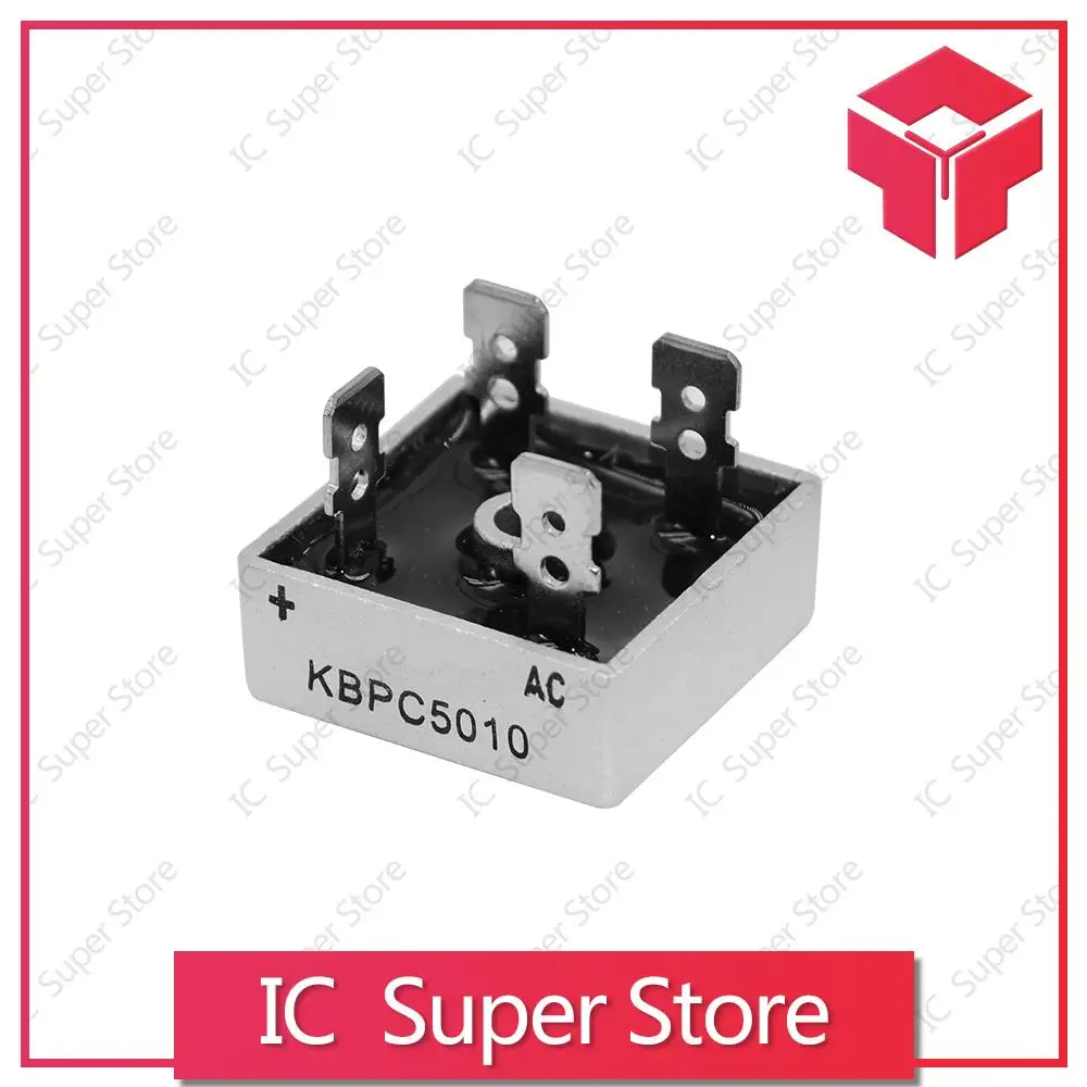 5 шт./лот KBPC5010 5010 50A 1000 В диодный мостовой выпрямитель фаз новое и оригинальное