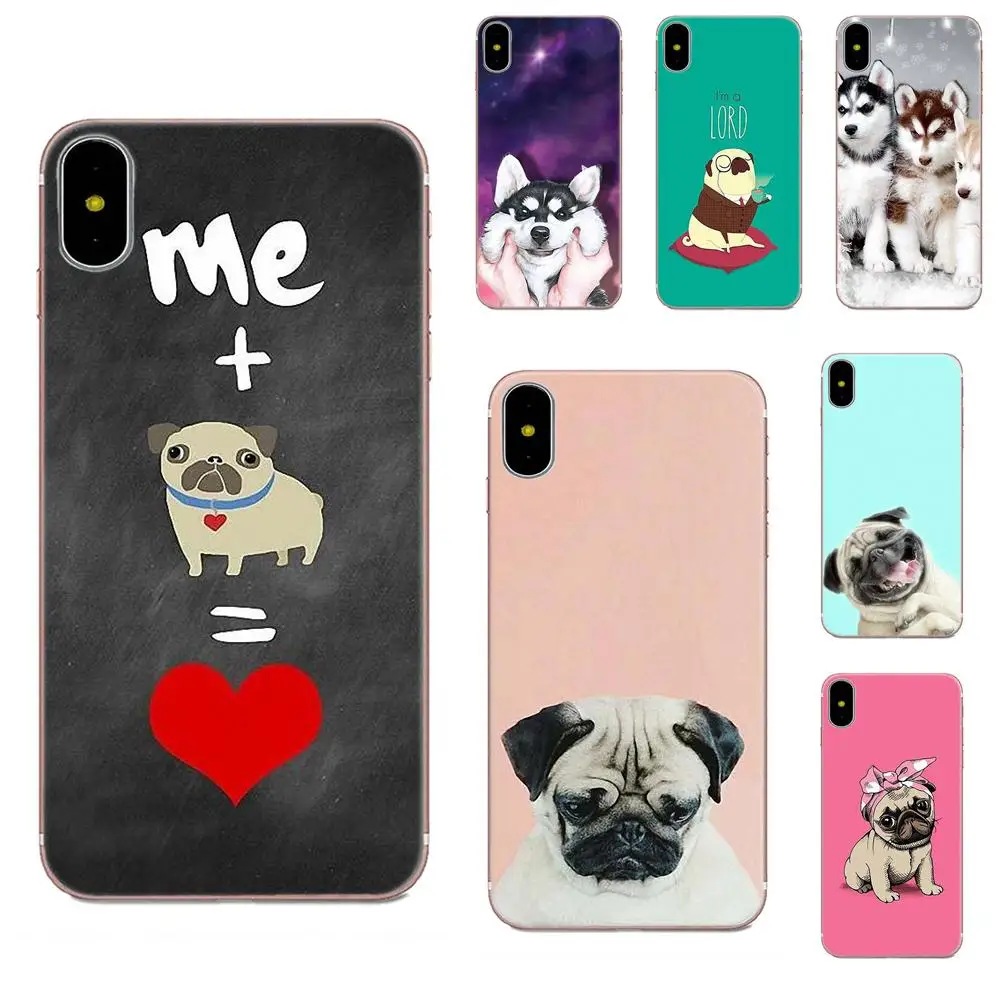 Для Galaxy J1 J2 J3 J330 J4 J5 J6 J7 J730 J8 2015 2016 2017 2018 mini Pro мягкая защитная милая собака Wacky