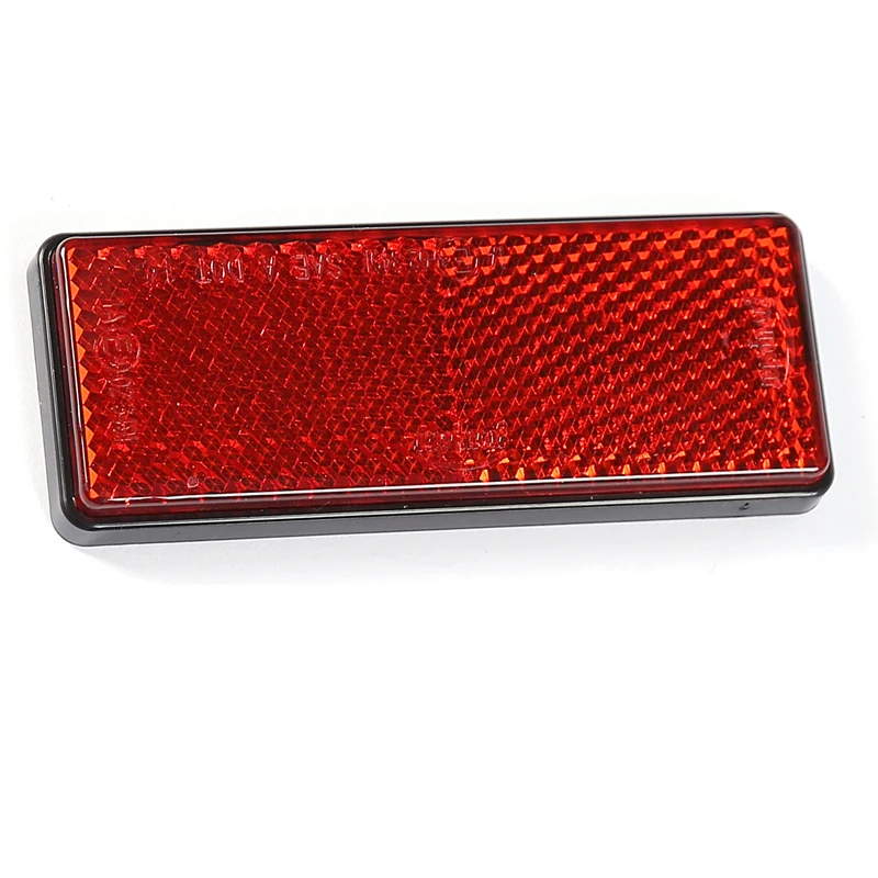 2 шт. Красный отражатель прямоугольник отражающая полоса для прицепа грузовика