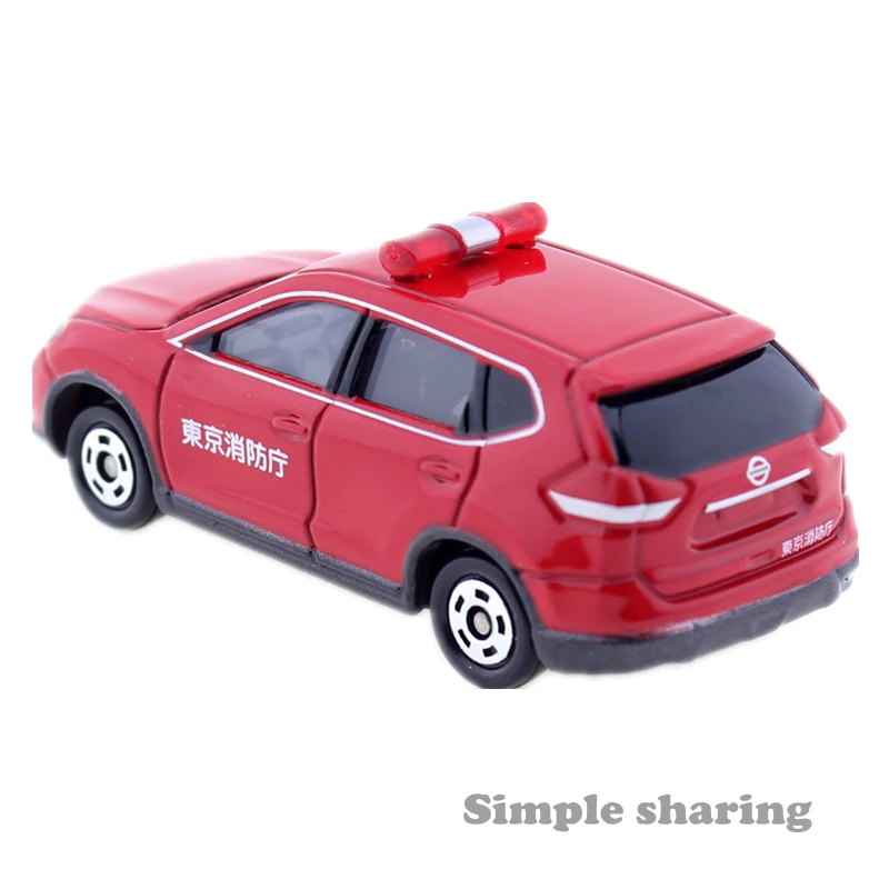 Takara Tomy Tomica No.1 Nissan X Trail начальника пожарной охраны автомобиля 1:63 литья под