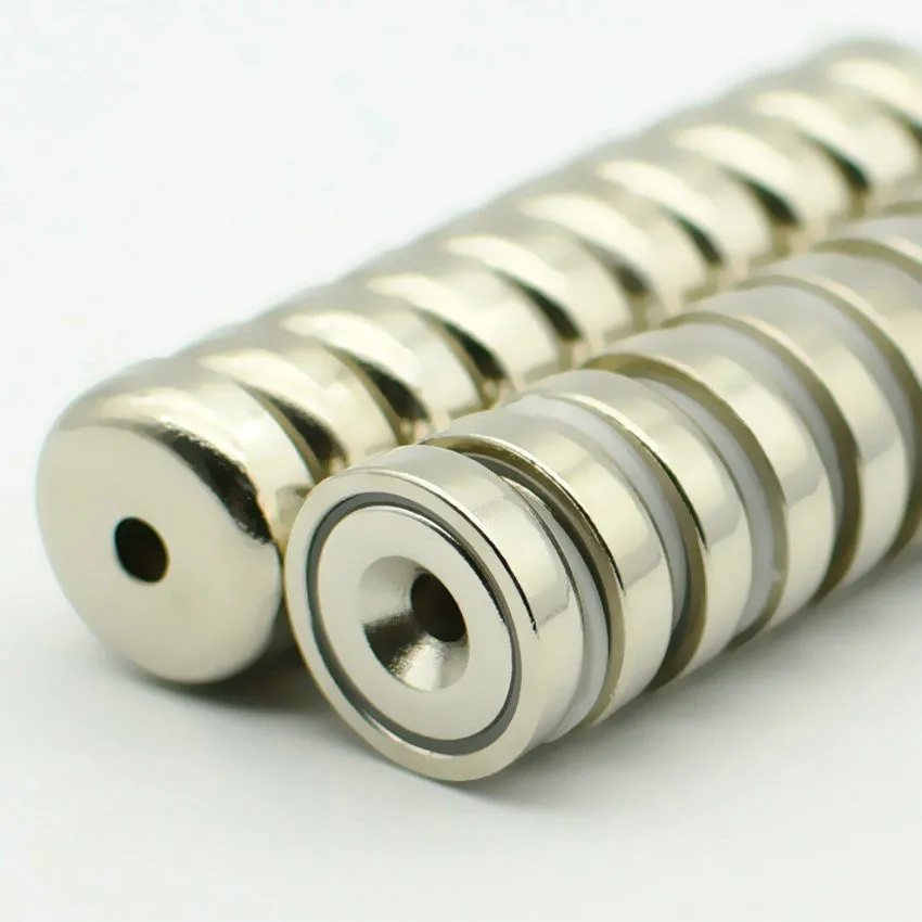 Мощный Неодимовый магнит с потайным отверстием диаметр 16 75 мм|pot magnet|mounting magnetmagnet
