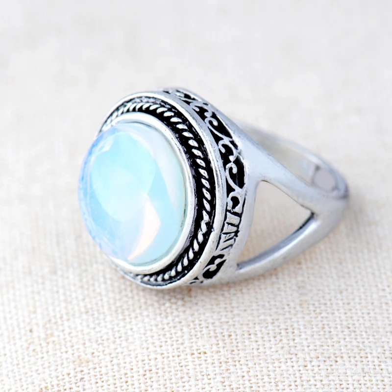 Кольцо с натуральным опалом золотого песка кольцо агатом драгоценный камень