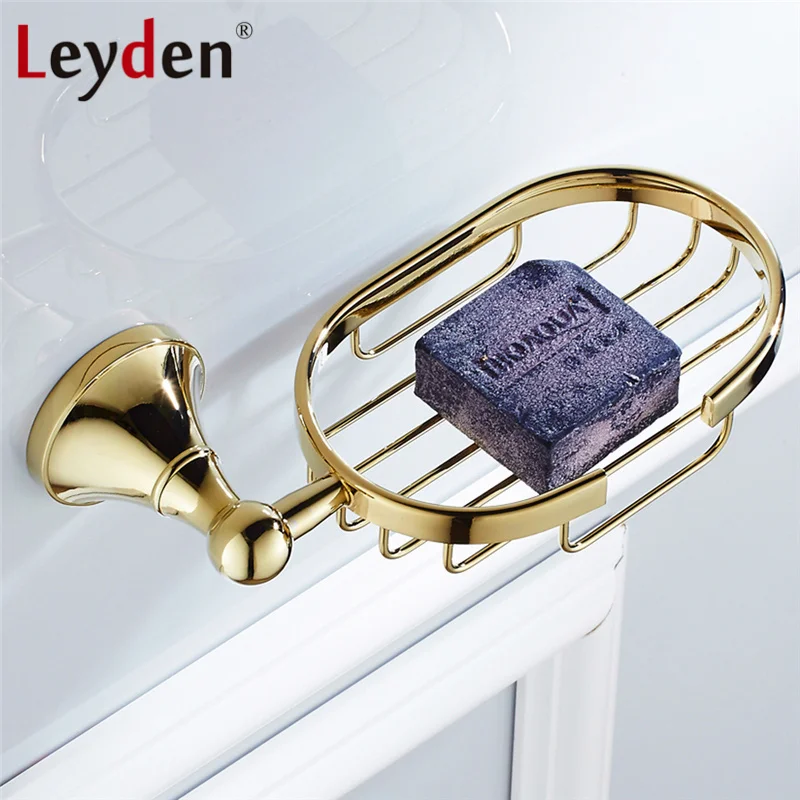 

Leyden Luxury ORB/ Antique Brass/ Golden/ Chrome Soap Dish Holder Wall Mount Soap Dishes Holder Soap Basket Bathroom Accessory