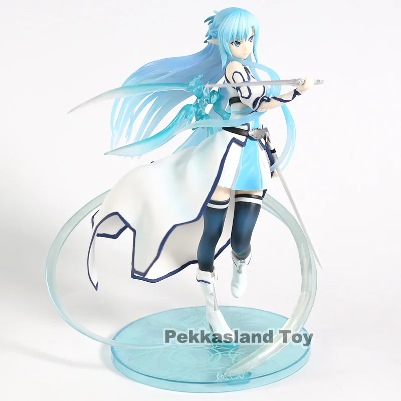 Sword Art Online Yuki Asuna ALO Ver Kirigaya Kazuto ПВХ фигурка Коллекционная модель игрушки