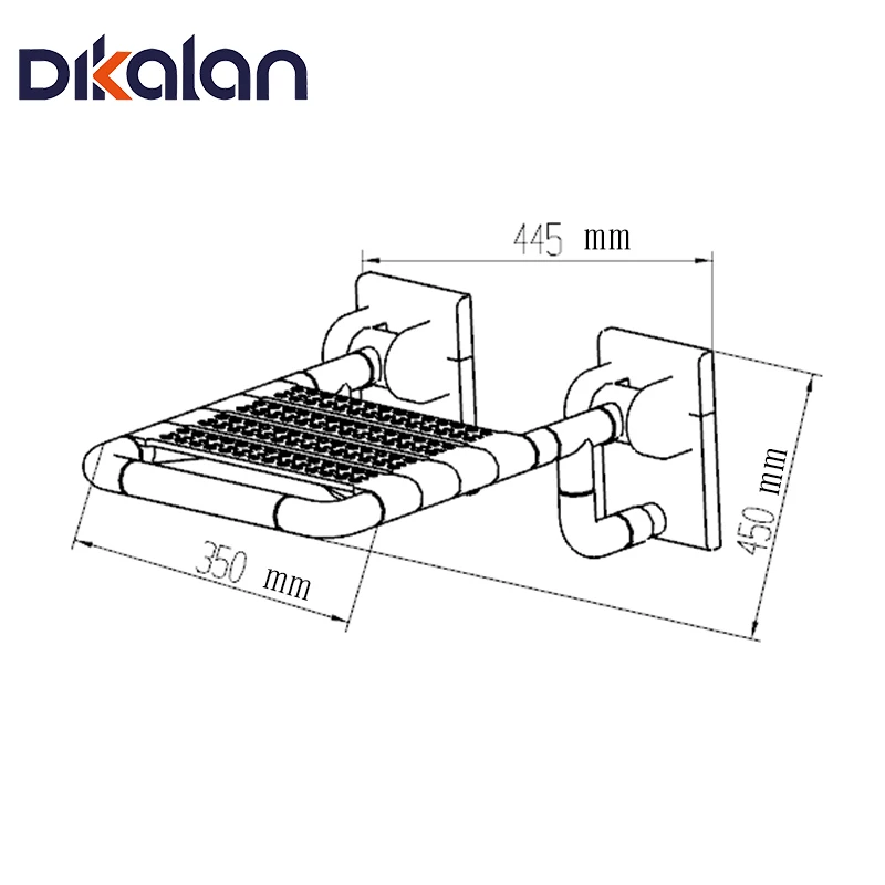 Dikalan белый ванная комната Детская безопасность седло для инвалидов пожилых Peopele