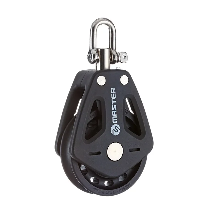 Яхт лодка 50 мм 2 дюйма одинарный блок маленький лодочный блок|swivel shackle|master 2master 5 |