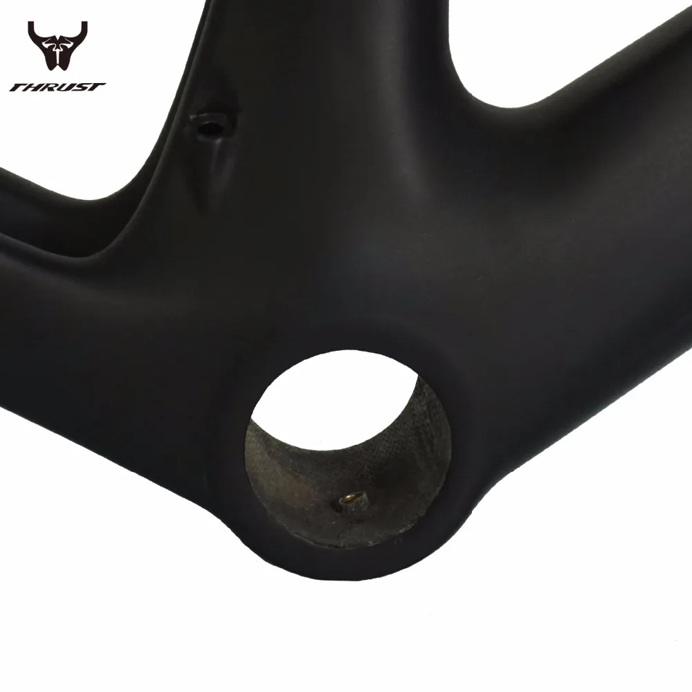 Карбоновая рама для шоссейного велосипеда 2017 T1000 черная 49 52 54 56 58 см Китайская