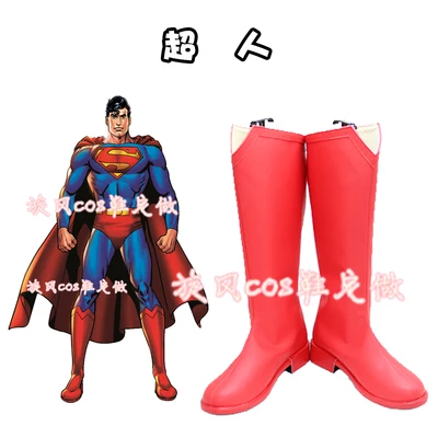 Clark Kent/обувь Обувь для косплея Аксессуары взрослых Унисекс Мужская и женская